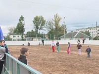 В поселке Эммаус открылся новый хоккейный корт - Новости ТИА