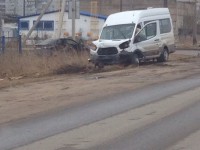 В Твери маршрутное такси вновь попало в аварию - Новости ТИА