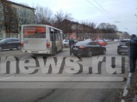 В Твери маршрутка въехала в иномарку - Новости ТИА