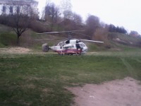 Вертолёт МЧС доставил в областную больницу 23-летнего мужчину с тяжёлыми травмами из Ржевского района - Новости ТИА