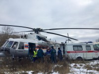 В Тверь на вертолете доставили двух тяжелобольных пациентов - новости ТИА