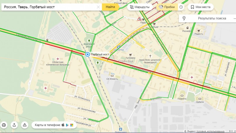 Проект горбатого моста в твери