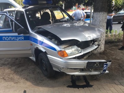В Тверской области столкнулись машины ППС и ЧОП - новости ТИА