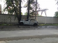 Во Ржеве иномарка врезалась в дерево и загорелась: трое пострадали  - Новости ТИА