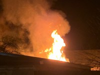 Ночью в Твери дотла сгорел жилой дом - Новости ТИА