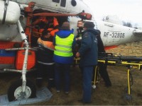 В Тверскую областную больницу на вертолете доставили тяжелобольного мужчину - Новости ТИА