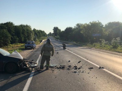 В аварии на встречке травмы получили два водителя - новости ТИА