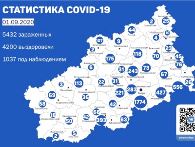 В Твери за сутки коронавирусом заболели 9 человек - Новости ТИА
