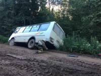 В Тверской области в кювет съехал рейсовый автобус с пассажирами - Новости ТИА