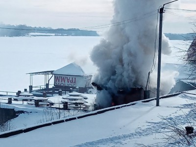 В Тверской области на территории кафе произошёл пожар - новости ТИА