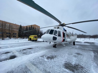 За прошедшую неделю вертолёты ОКБ эвакуировали 13 пациентов в Тверь - новости ТИА