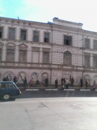Исчезли строительные леса с фасада бывшей гостиницы "Волга" - народные новости ТИА