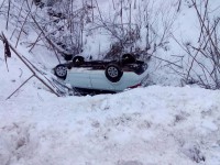 В Тверской области пострадала 81-летняя пассажирка опрокинувшегося автомобиля - Новости ТИА