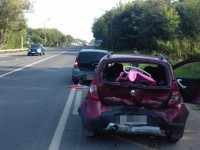 В Тверской области при столкновении трех машин пострадали три человека, в том числе 9-месячный мальчик - Новости ТИА