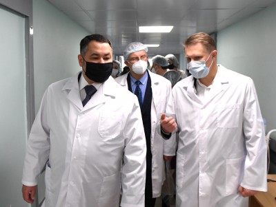 Министр здравоохранения РФ побывал в Областной клинической больнице Твери - Новости ТИА