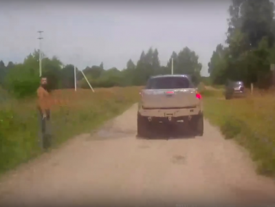 В ГИБДД опубликовали видео погони за водителем внедорожника  - новости ТИА