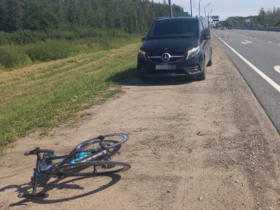 В ДТП на трассе М10 пострадал велосипедист - новости ТИА