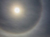 Жители Максатихи стали свидетелями оптического явления - лунного гало - новости ТИА