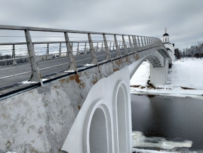 Игорь Руденя рассказал о ржавчине на пешеходном мосту в Твери - новости ТИА