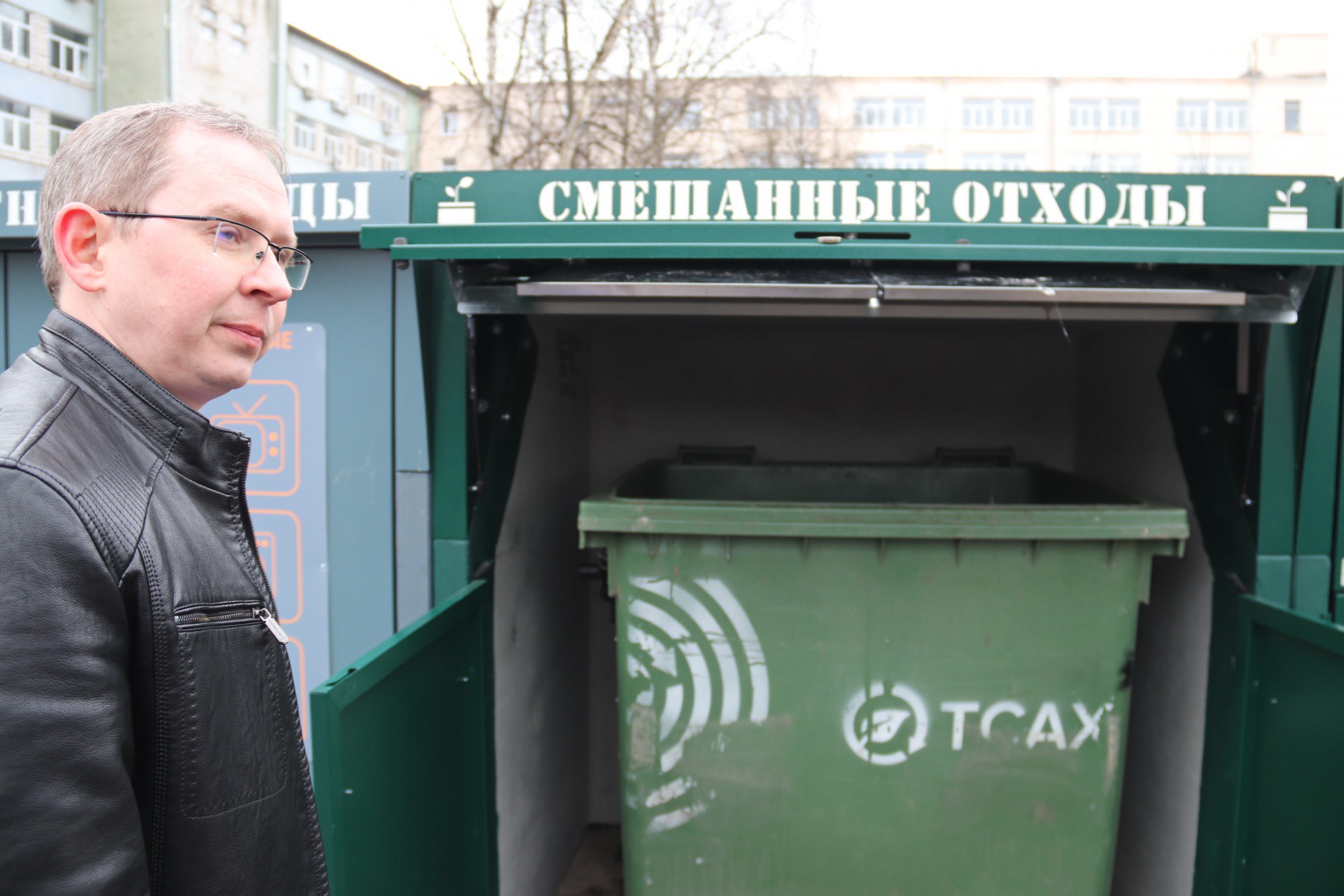 В Твери установили первую контейнерную площадку, как в Европе | 30.03.2021  | Тверь - БезФормата