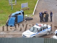 В Твери "семёрка" упала с Восточного моста - Новости ТИА