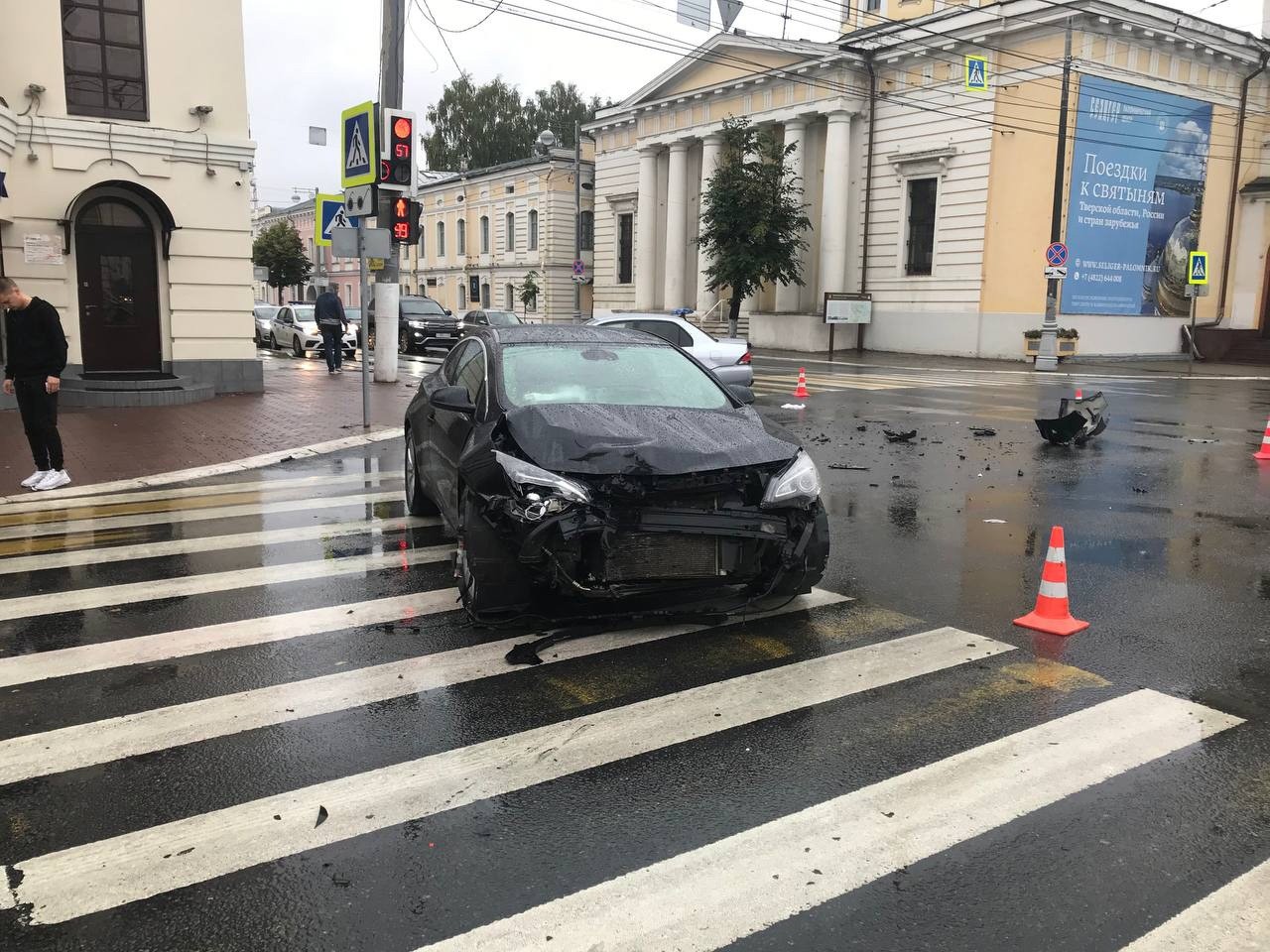 В Твери в ДТП пострадали женщина с полуторагодовалым ребёнком | 07.08.2022  | Тверь - БезФормата