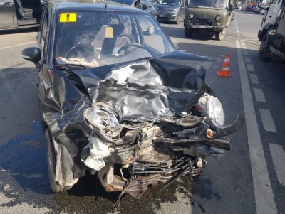 Неопытная автомобилистка стала виновницей аварии в Твери - новости ТИА