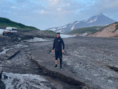 Артём Алискеров пробежал по вулканам Камчатки - новости ТИА