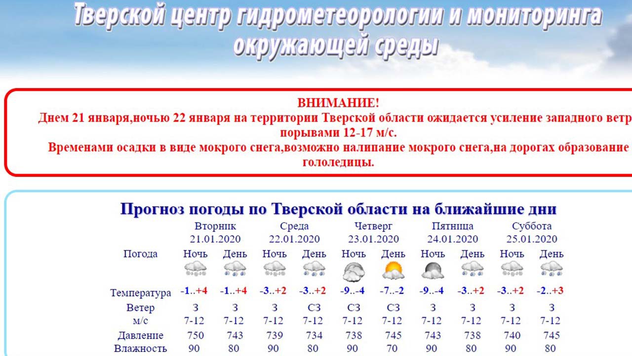 Тверской гидрометцентр