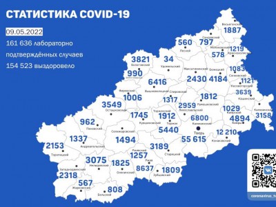 За сутки в Тверской области ковидом заразились 67 человек, один человек умер - Новости ТИА