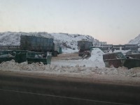 Жители Кимр проголосовали за закрытие городской свалки и ввоз чужого мусора, однако на полигон едут караваны с московскими отходами - Новости ТИА