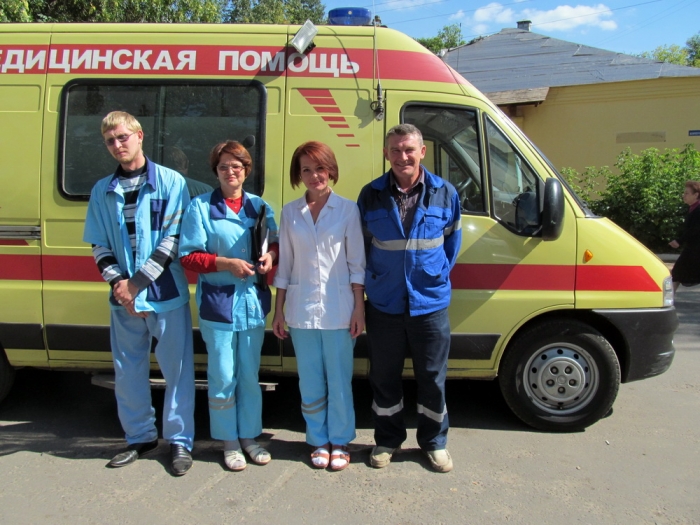 Фото бригады скорой помощи