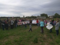 Заложники промзоны: под Тверью люди протестуют против строительства завода  - новости ТИА