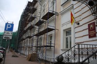 В Твери начали ремонт фасада здания городской Думы - новости ТИА