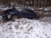 В Тверской области пьяный водитель вылетел в кювет, два человека пострадали - новости ТИА