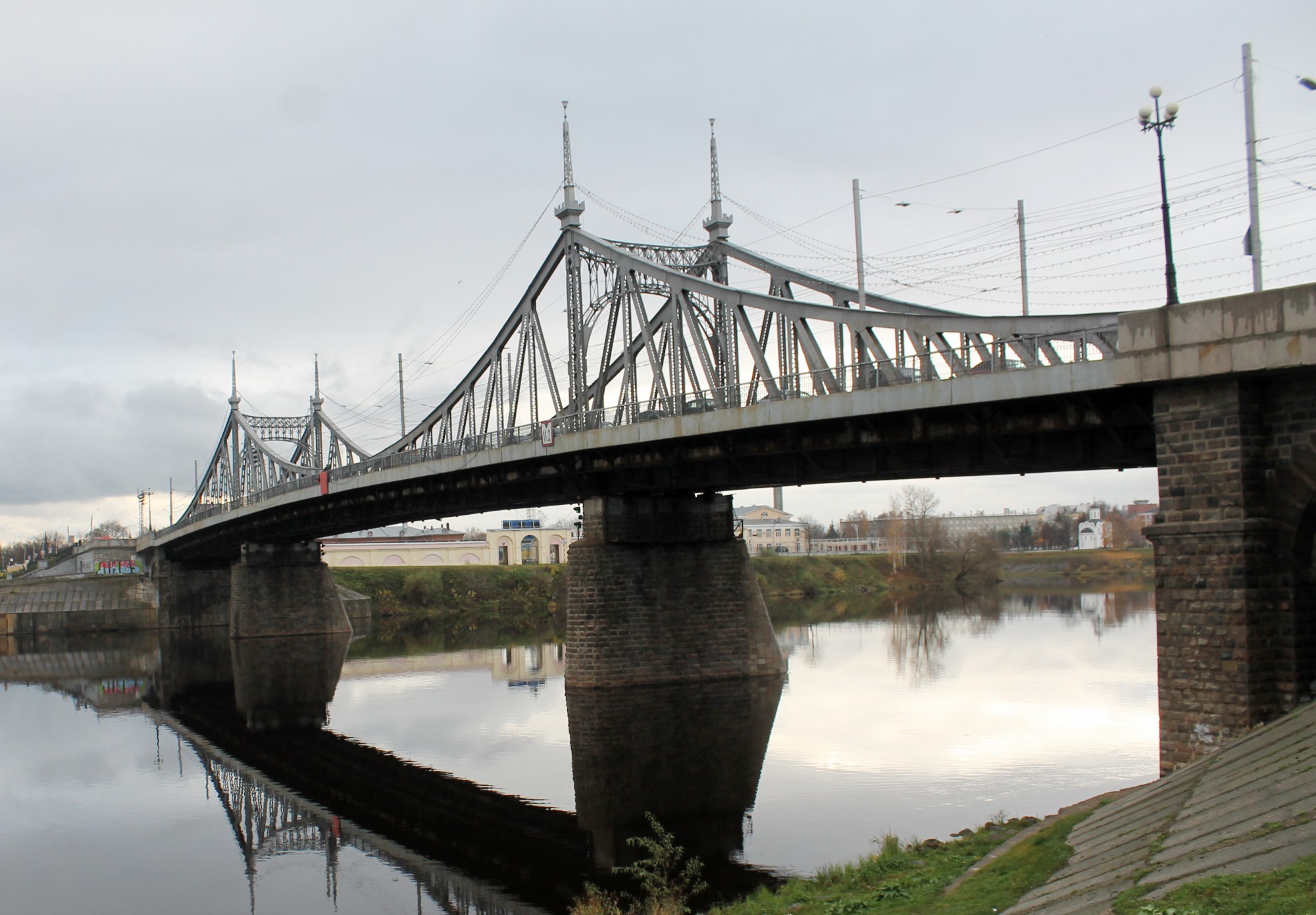 тверь мост через волгу