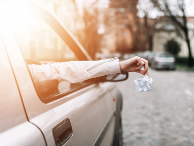 Любителям мусорить из окна автомобиля придётся дорого заплатить - Новости ТИА