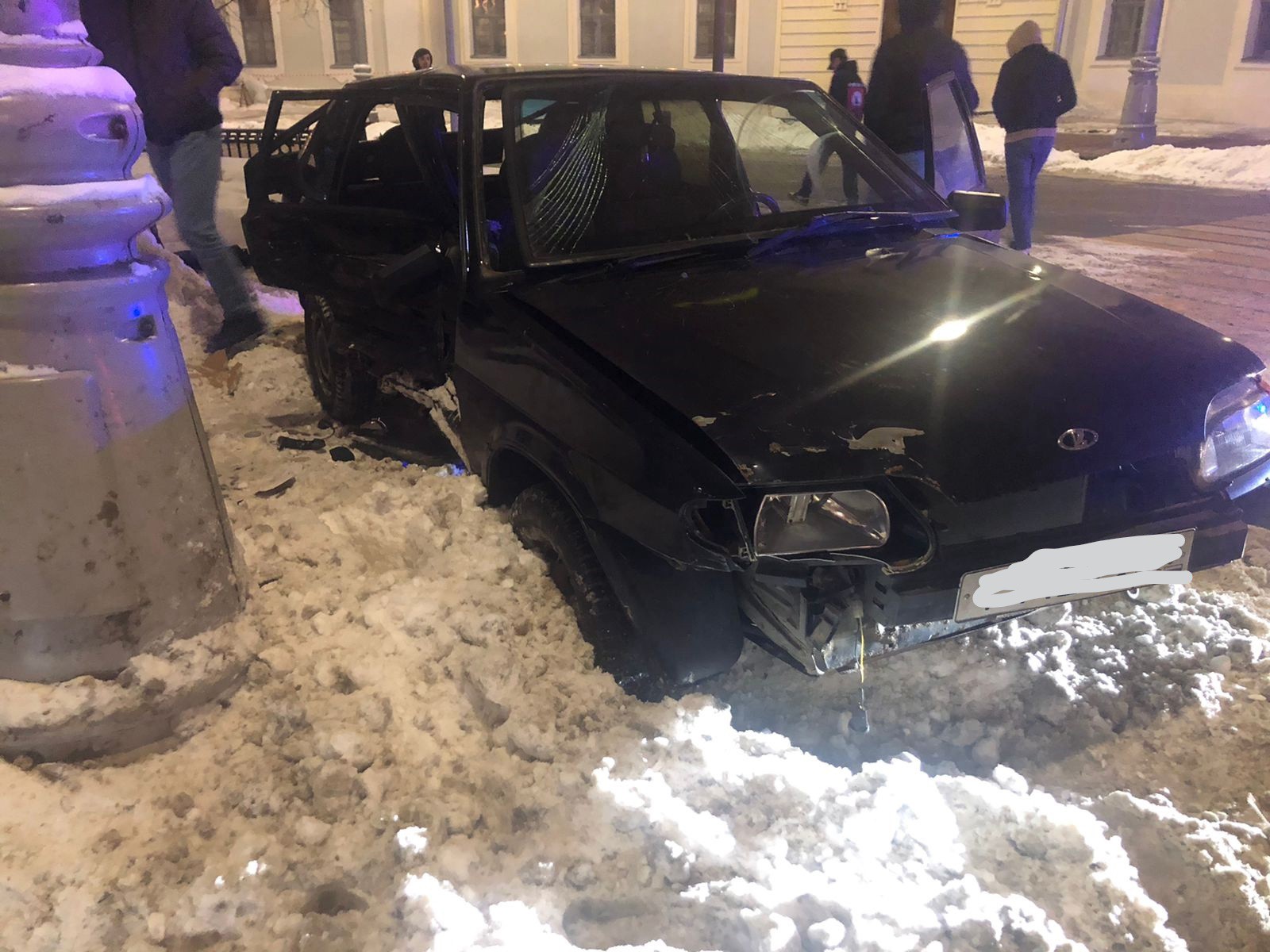 В Твери в столкновении двух авто пострадал 19-летний пассажир | 26.01.2022  | Тверь - БезФормата