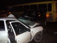 В Кимрах Тверской области столкнулось три автомобиля, четыре человека пострадали - Новости ТИА
