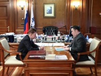 Игорь Руденя и председатель ПАО «Газпром» Алексей Миллер обсудили планы по газификации Тверской области - Новости ТИА