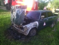 В Тверской области из-за неосторожного обращения с  огнём сгорел автомобиль - Новости ТИА