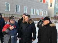 Игорь Руденя посетил строительные площадки школ в микрорайонах "Брусилово" и "Юность" Твери - Новости ТИА