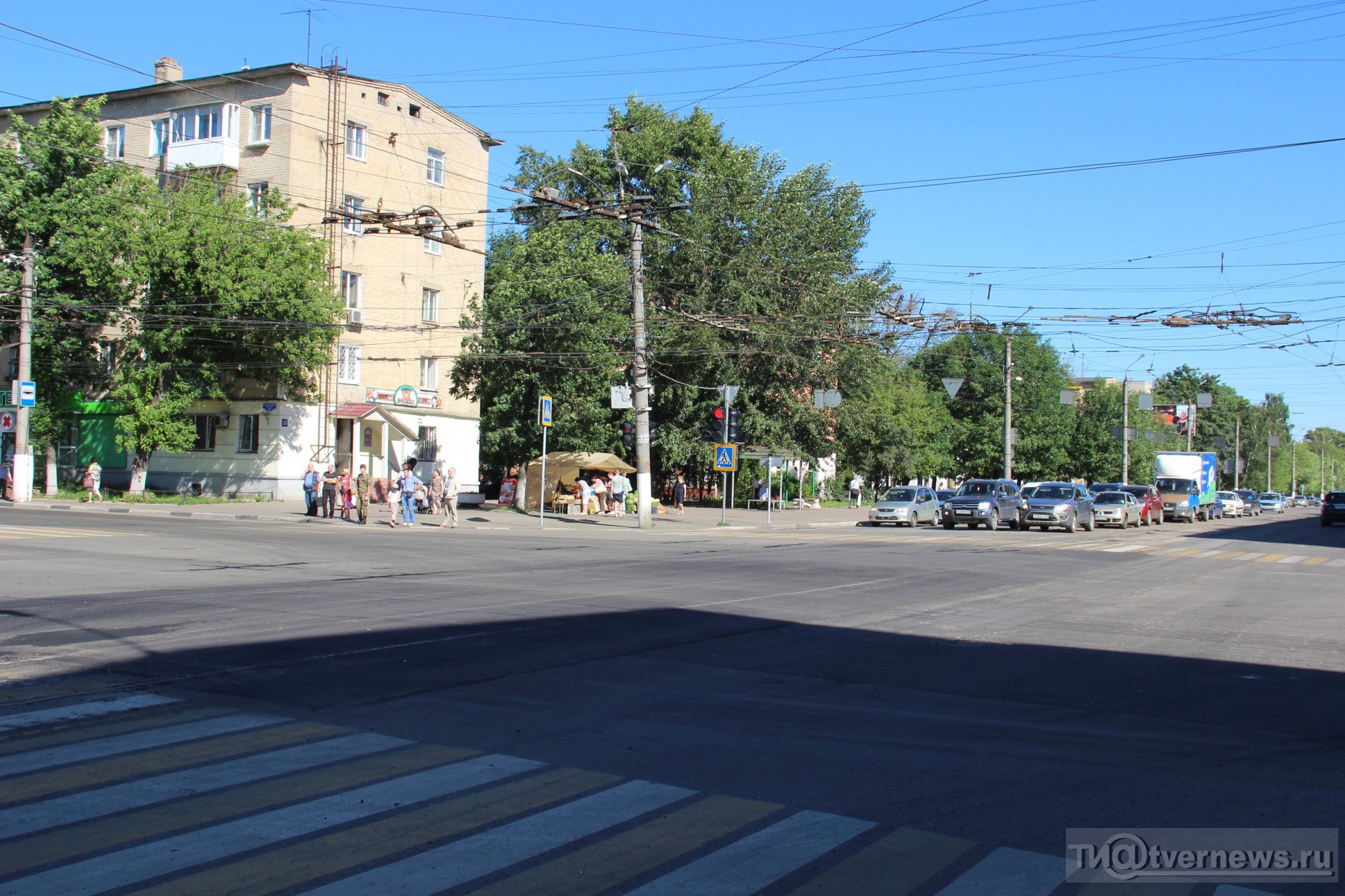 Волоколамский проспект Тверь перекресток