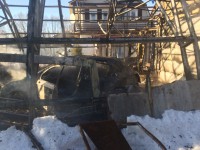В Твери сгорел гараж вместе с машиной - Новости ТИА