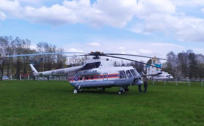 В Тверь на вертолете доставили женщину с тяжелым течением COVID-19  - новости ТИА