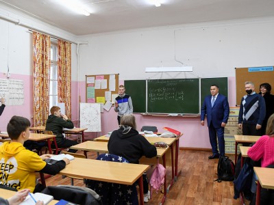 Игорь Руденя пообщался со студентами Кувшиновского колледжа - Новости ТИА