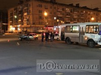 ГИБДД: авария на Комсомольском проспекте произошла по вине водителя маршрутки - Новости ТИА