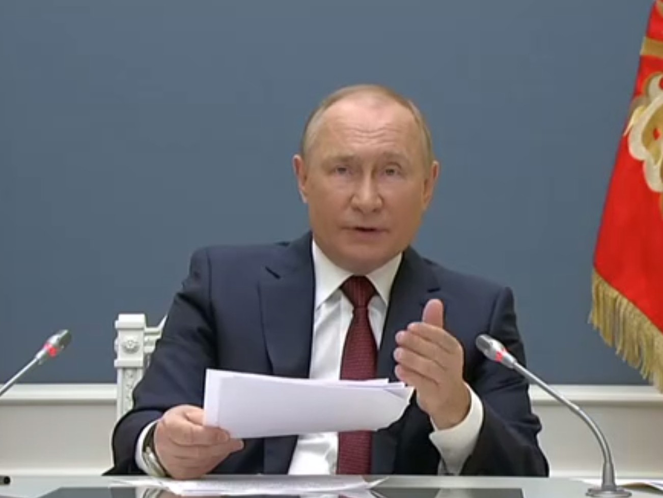 скрин с видео с сайта http://kremlin.ru/