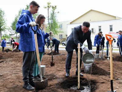 В Кимрах заложили яблоневый Сад памяти - Новости ТИА