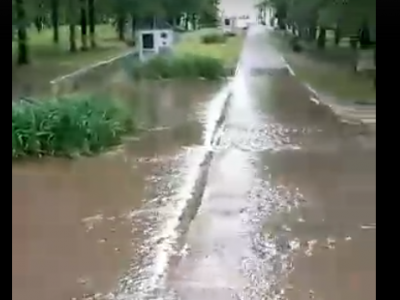 В Калязине затопило Парк Победы - новости ТИА